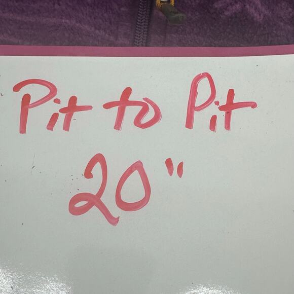 Woolrich Fleece Vest Womens Large Purple Southwestern Pockets Heritage Cabincore - Picture 5 of 6